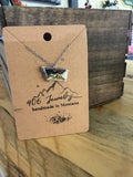 406 Jewelry - Montana Mountains necklace